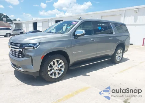 2021 Chevrolet Suburban 4Wd Premier z USA, uszkodzony, nr VIN 1GNSKFKD8MR278594